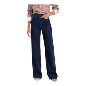 Joe’s Jeans Woman Mia High Rise Wide Leg Cinema 32 Blue NWT
